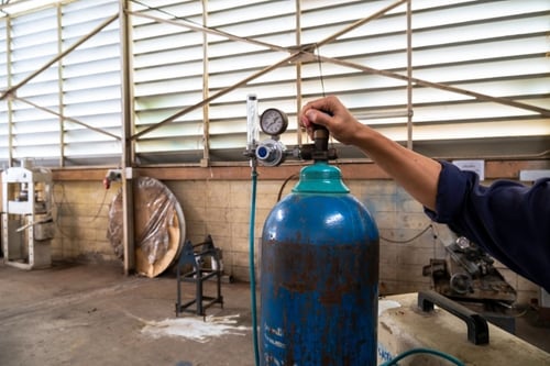 Are Empty Gas Cylinders a Risk?